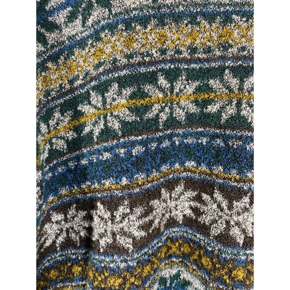 The Avenue Sweater Size 1X Womens Nordic Fair Isle Tunic Womens Cabincore Ski - Picture 9 of 16